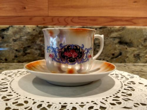 VINTAGE CHINA TEA CUP & SAUCER SET MADE IN GERMANY