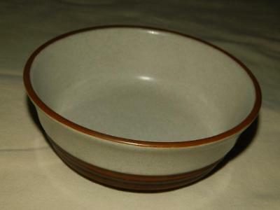 Denby England Potters Wheel Rust Cereal Bowl
