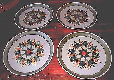 Set of 4 DENBY/LANGLEY SHERWOOD DINNER PLATES MADE IN ENGLAND