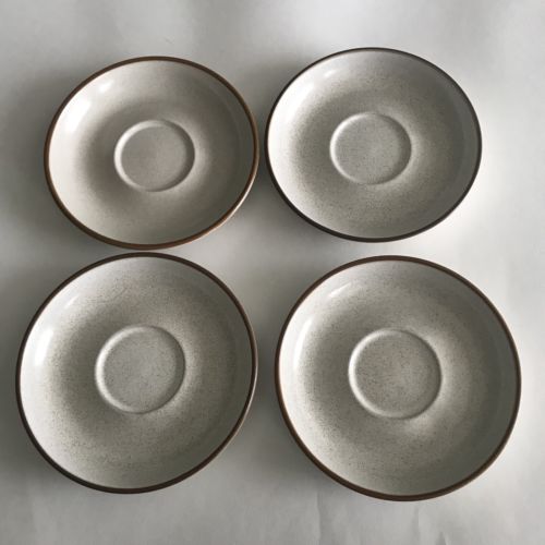 Denby Potters Wheel Saucers 4 Available