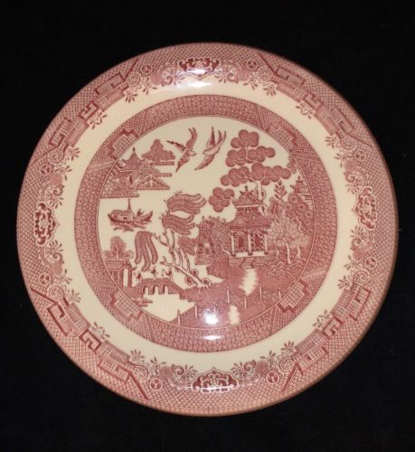 Churchill Rosa Pink Willow Chop Plate Serving Platter 12 3/4” Diameter