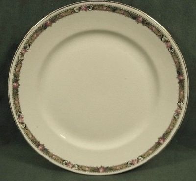 VINTAGE DRESDEN CHINA PLATE ROSES-