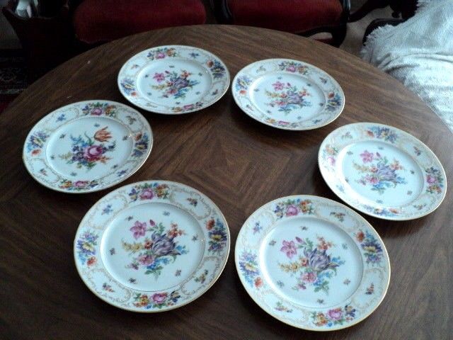 6 Antique Bavaria Tirschenreuth Germany 10 3/4
