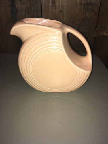 fiestaware disc pitcher Light Pink