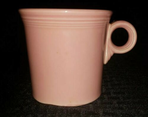 Tom & Jerry Mug Fiesta Rose Pink  Ring Handle Cup Homer Laughlin