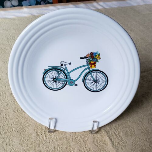 Fiesta Fiestaware Bicycle And Flowers Luncheon Plate Belk Exclusive