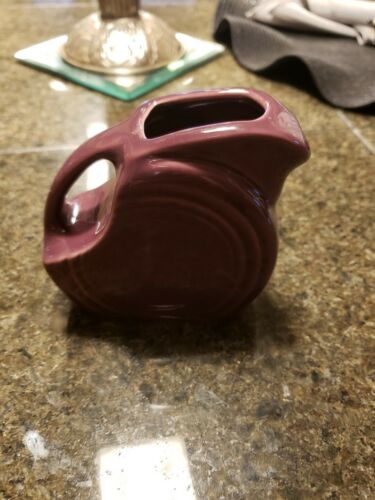 fiesta heather mini disk pitcher excellent unused condition! Free shipping