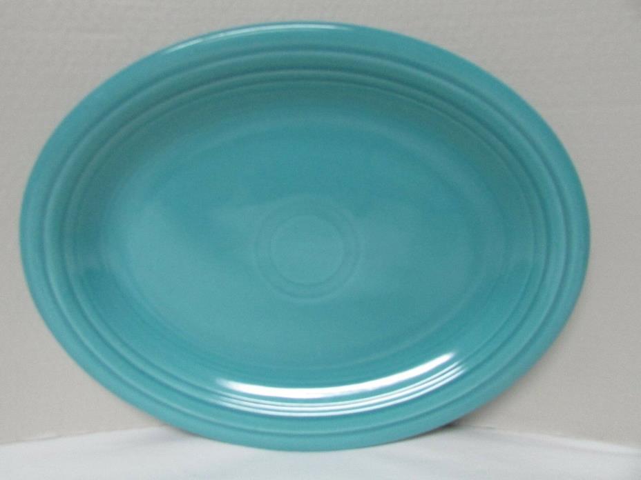 Fiesta Oval Platter Turquoise 12.5