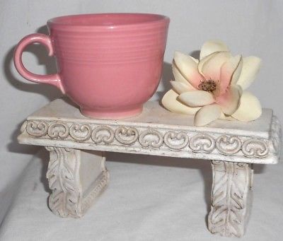 Vintage Genuine Homer Laughlin FIESTA Rose Pink Coffee Mug Tea Cup Fiestaware