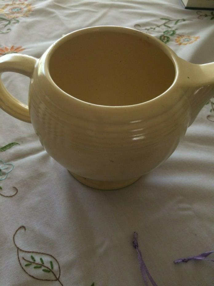 Fiesta, Yellow Teapot, Good condition, no damage observed