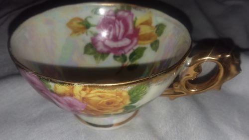 VINTAGE ROYAL SEALY JAPAN CHINA CUP ROSES