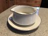 Crown Victoria “Lovelace” Gravy Boat Plate Fine China