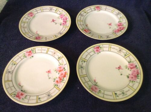 Set 4 Vintage Fine China Japan Hand Painted 7