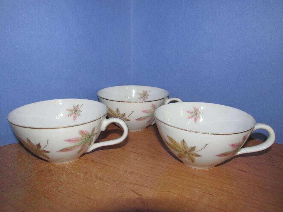 Vintage Royal Ming China Set Of Three Cups E10