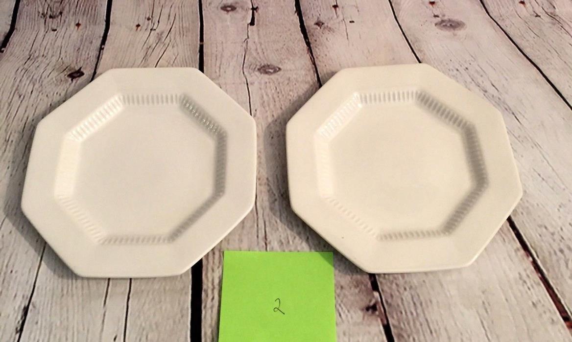 2 Vintage Independence Ironstone Castleton China Dessert Bread Butter Plates  #2