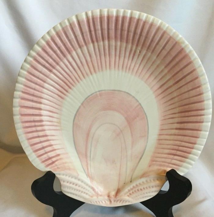 Fitz And Floyd Coquille Pink And White Salad Plate 8 1/2