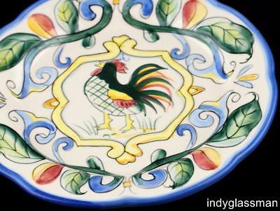 Fitz & Floyd RICAMO MOTIF Salad Plate UNUSED NWT (2 left)