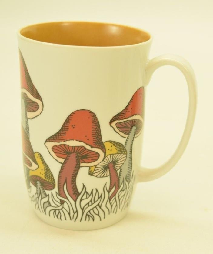 Fitz & Floyd Coffee Mug Cup1970s Mushroom Design