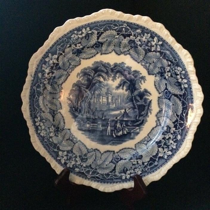 Mason’s Patent Ironstone China Vista England Blue 10 3/4” Dinner Plate