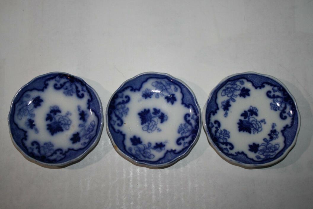 Antique Flow Blue Cauldon 
