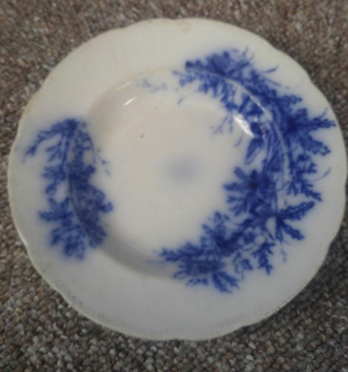 # 6 Flow blue bowl made by lorne