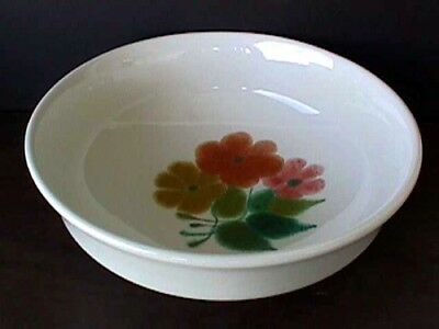 **FLORAL (1) 7 ¾” ROUND VEGETABLE BOWL FRANCISCAN CHINA 1971-1977 #2 MS28-G