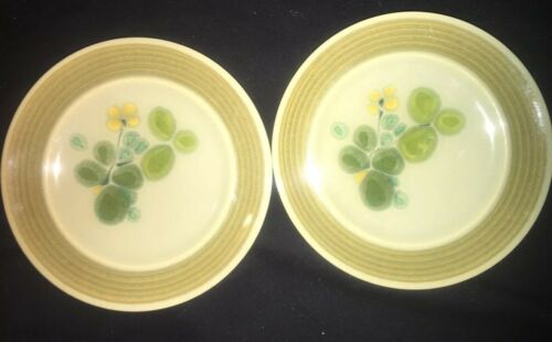 Franciscan Pebble Beach  bread and butter plates Mid Century Modern