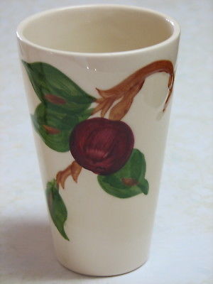 Franciscan APPLE Ceramic 5 1/4 Inch Tumbler (s) - 12 oz. - California Backstamp