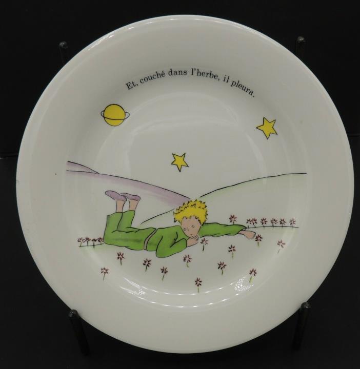 Gien Le Petite Prince Canape Plate France The Little Prince Vintage As Is