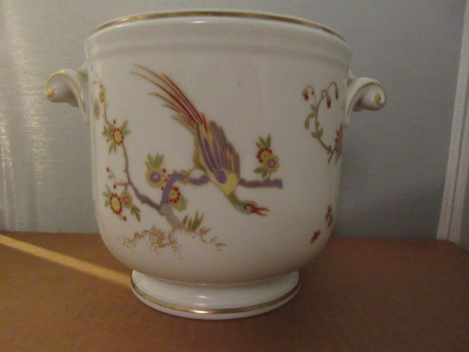 RICHARD GINORI Ice Bucket Multi-colored Birds a Butterfly Signed original Label