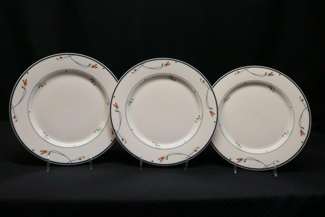 Set of 3 GORHAM ARIANA Dinner Plates Town and Country