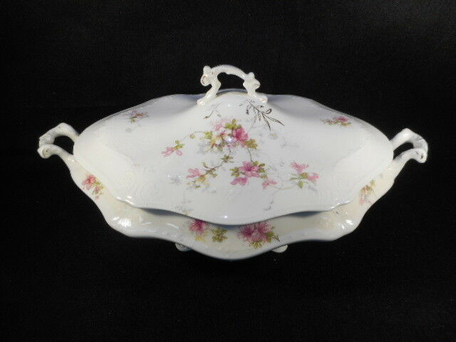 Vintage WH Grindley & Company Handled Covered Casserole Dish