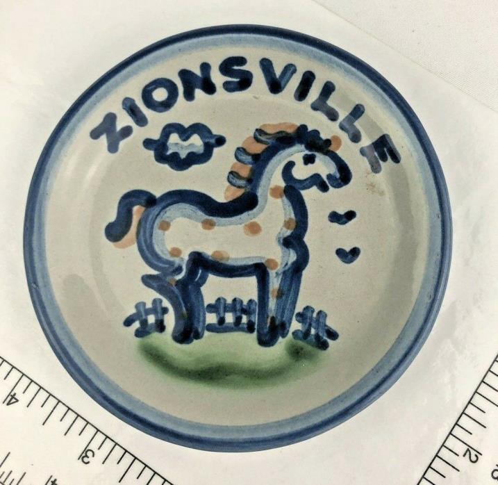 M A Hadley Pottery Zionsville Indiana  HORSE