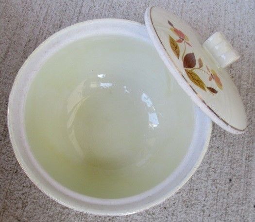 Grease DRIP JAR Jewel Tea AUTUMN LEAF by HALL CHINA 1936-76