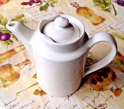 Vintage Hall Ivory Porcelain Teapot