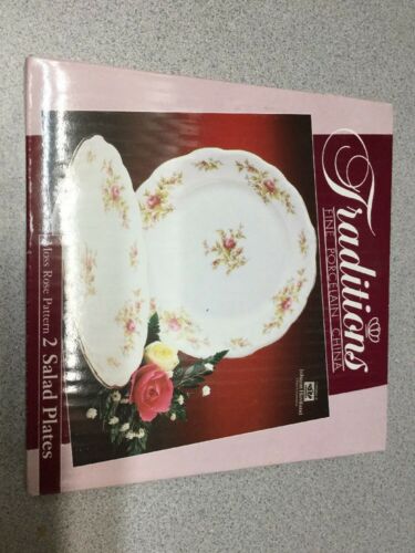 Johann Haviland Moss Rose 7 3/4” Salad Plate Traditions Fine China Red Roses