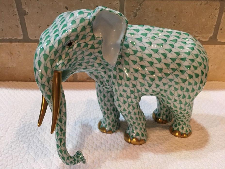 Herend Figurine- Medium Elephant 