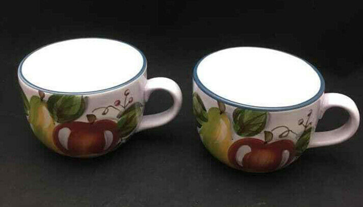 Black Forest Fruits Jumbo Cup (pair) by Heritage Mint