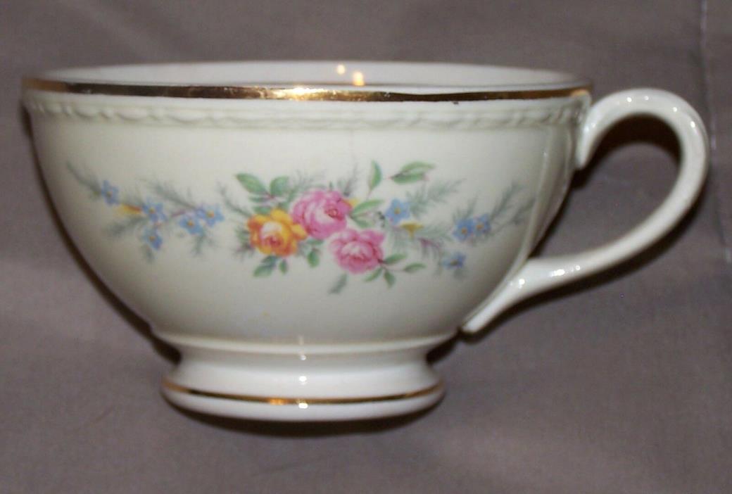 LOT OF SIX HOMER LAUGHLIN EGGSHELL GEORGIAN CUP