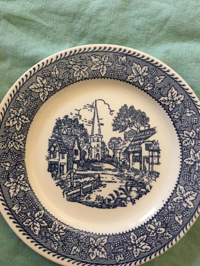 Homer Laughlin Stratwood Shakespeare Country transferware 8 - 7 1/2