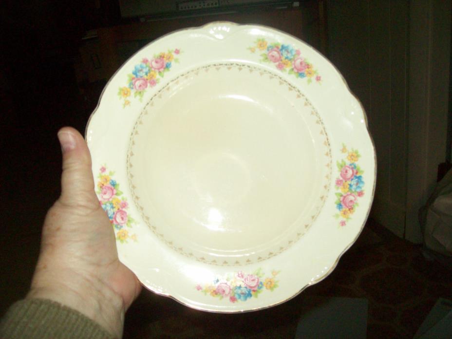 Homer Laughlin M203 6 rimmed soup bowls Excellent
