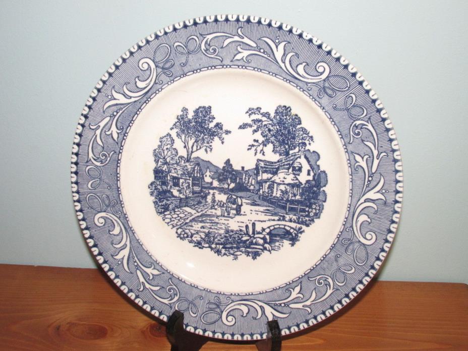 Stratwood Collection Shakespeare Country Dinner Plate USA Plate Ceramic Printing
