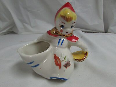 Vintage Hull Pottery Little Red Riding Hood 5