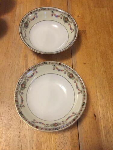 2 Hutschenreuther Selb LHS Hut4 Bavaria Coupe Soup Bowls 6 1/4