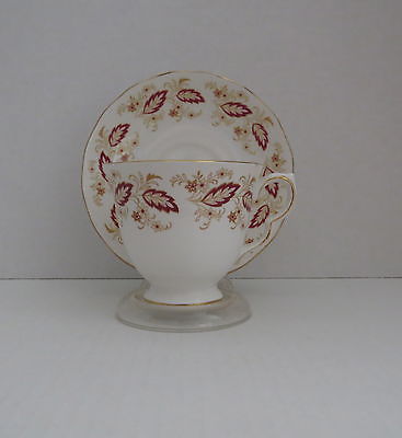 QUEEN ANNE China Tea Cup with Flowers