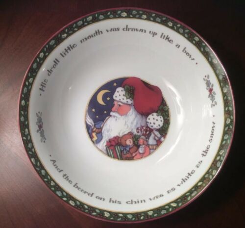 International China A Christmas Story ROUND VEGETABLE BOWL by Susan Winget