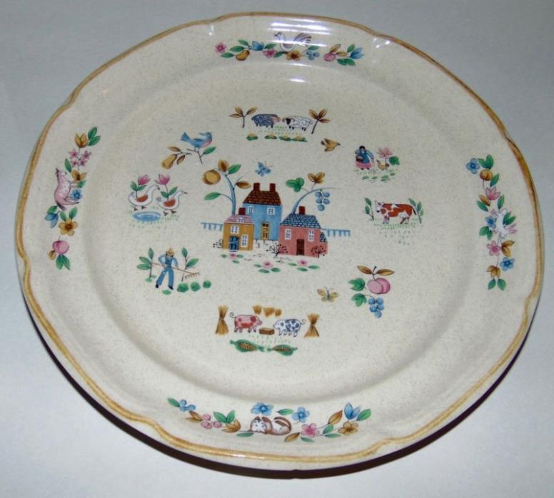 THREE VINTAGE Dinner Plates INTERNATIONAL HEARTLAND