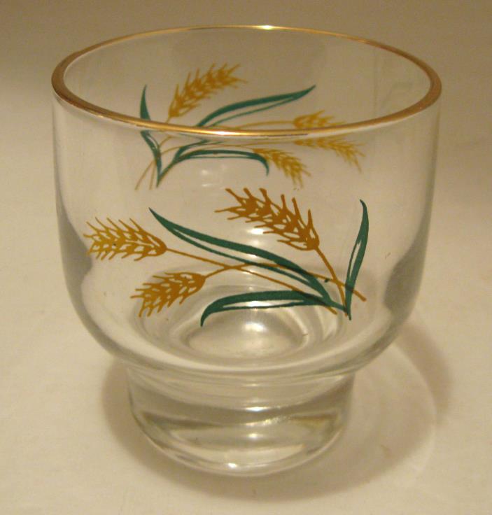 INTERNATIONAL VIKING Golden Wheat Pattern  5 oz. Juice  Glass