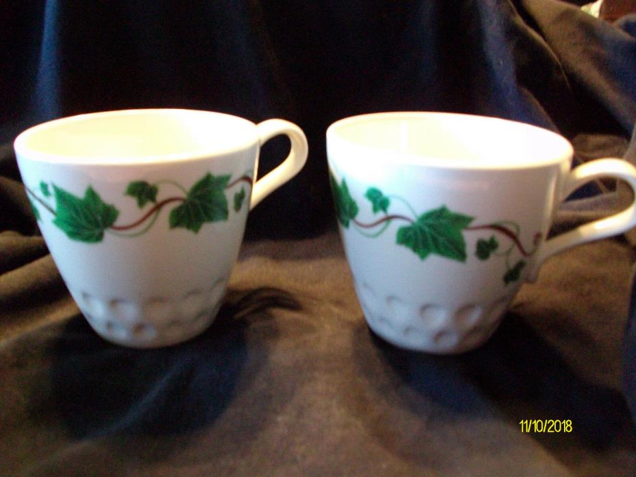 Iroquois Intaglio ivy pattern china-mugs/bowls