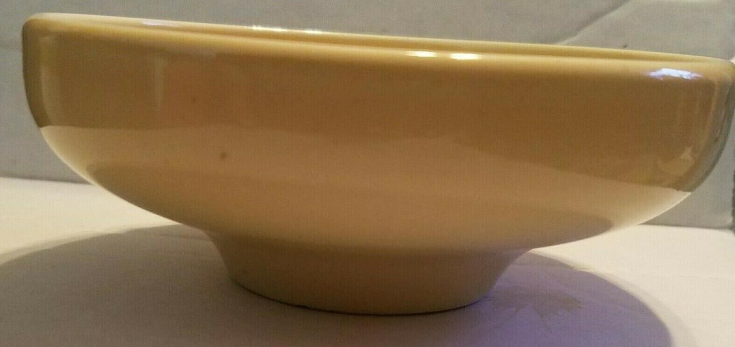 Iroquois Russel Wright CASUAL Avocado Yellow Restyled Fruit/Dessert Bowl J0319